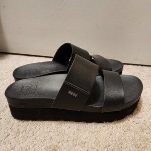 Like New Black Reef Sandals